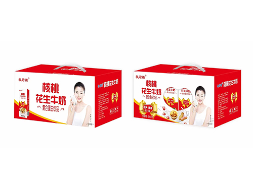 河南核桃花生牛奶復合蛋白飲品